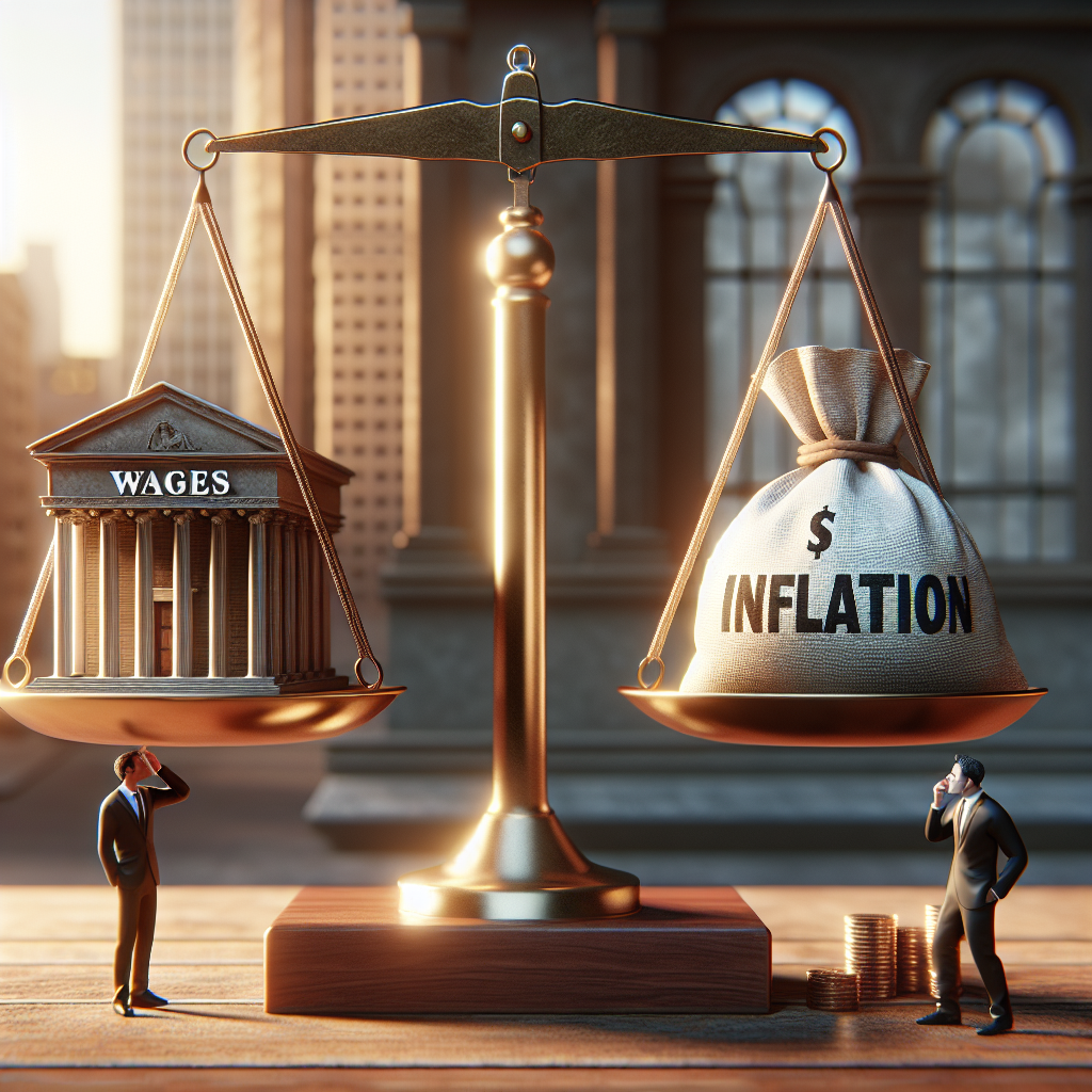 Bank Faces Dilemma as Wages Surpass Inflation