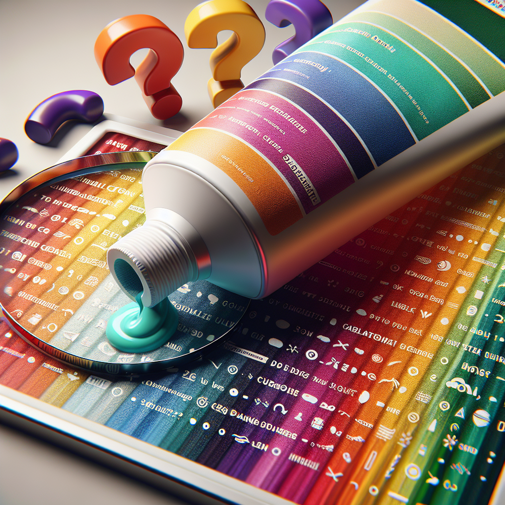 Discover the Fascinating Toothpaste Color Code Theory and Uncover the Hidden Meaning Behind the Colors on Your Tube