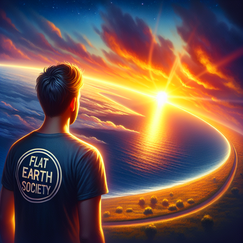 “Flat Earther’s Mind Blown: Witnessing the ‘Edge of the Planet’ Debunks Conspiracies!”