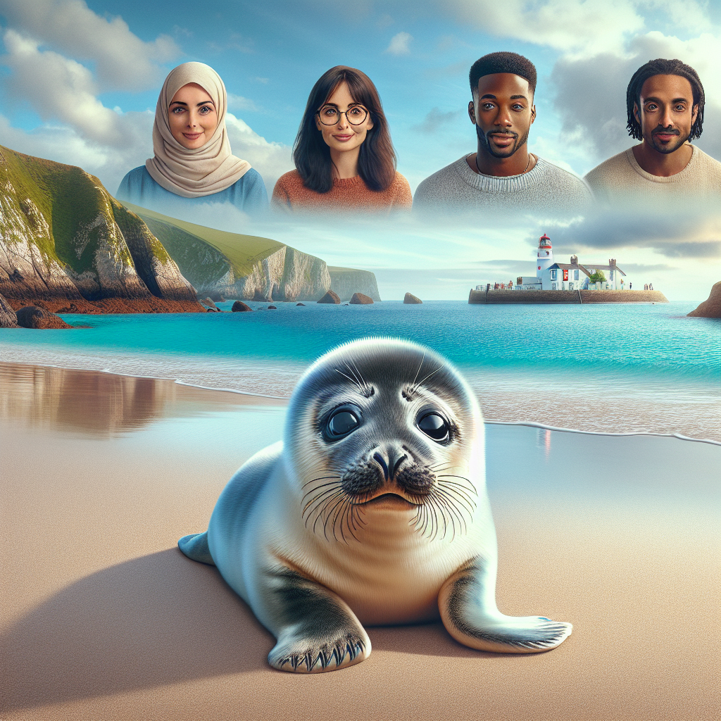 Heartwarming Rescue: Adorable Seal Pup Finds Safe Haven in Guernsey