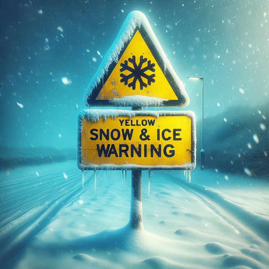 “Stay Alert: Jersey Met Issues Yellow Snow and Ice Warnings!”