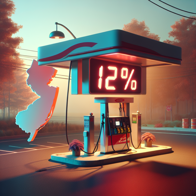 Breaking News: Prepare for a 12% Surge in Gas Prices in Jersey!