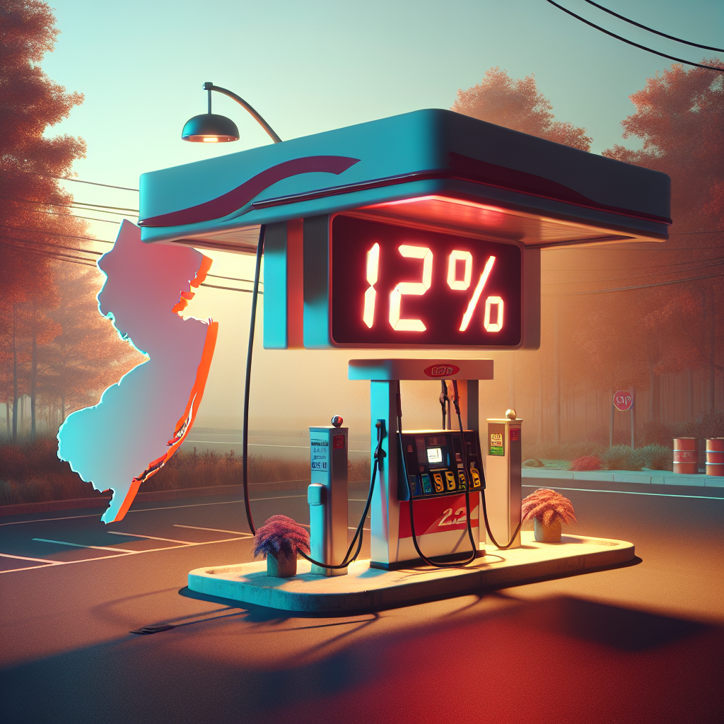 “Breaking News: Prepare for a 12% Surge in Gas Prices in Jersey!”