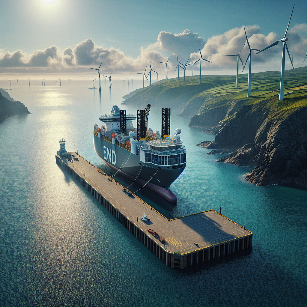 Discover the Wind Farm Ship Safe Haven in Jersey