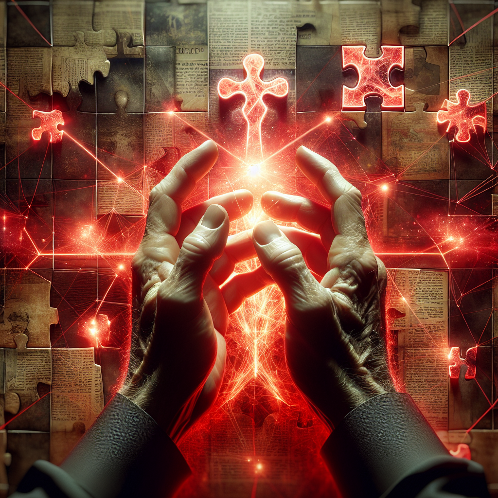 Unveiling the Enigma: The Intriguing Conspiracy Behind Donald Trump’s Red Hands