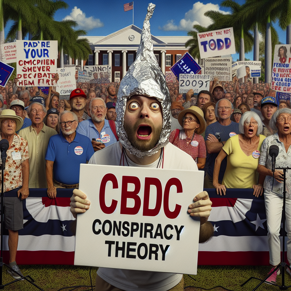 “Florida Man’s Shocking CBDC Conspiracy Theory Sparks Controversy in Re-Election Campaign”