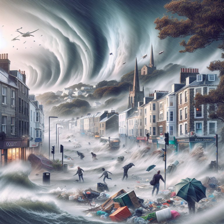 Travel Chaos Unleashed as Storm Isha Wreaks Havoc on Jersey
