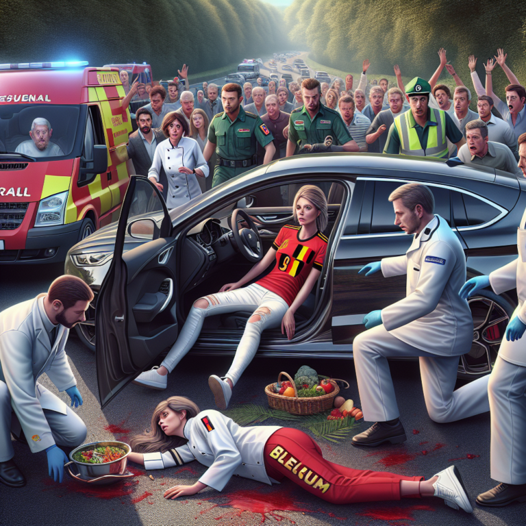 Shocking Incident: Celebrity Boss Runs Over Jersey Chef in Belgium, Leaving Him Seriously Injured