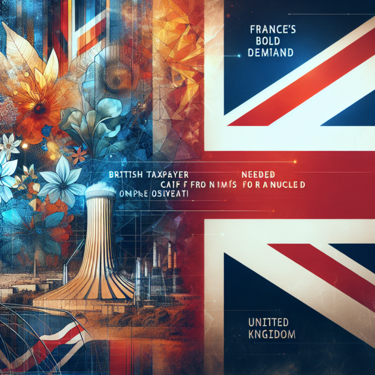 France’s Bold Demand: British Taxpayer Cash Needed for Nuclear Project