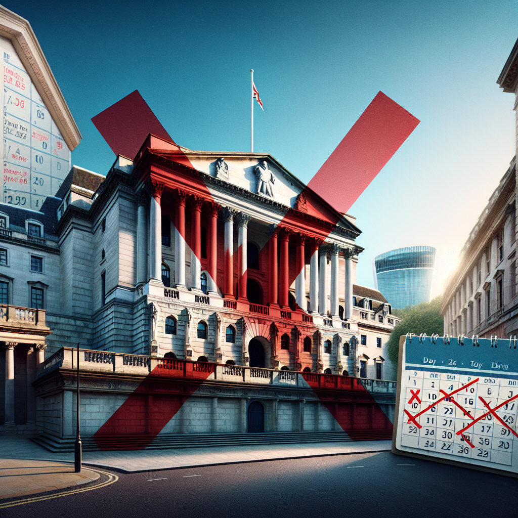 “Bank of England’s Interest Rate Cut Unlikely Next Week, Chances Slim”