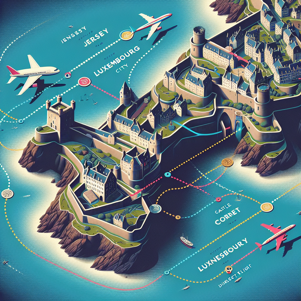 “Exciting News: Blue Islands Contemplates Direct Flights Linking Jersey, Luxembourg, and Guernsey!”