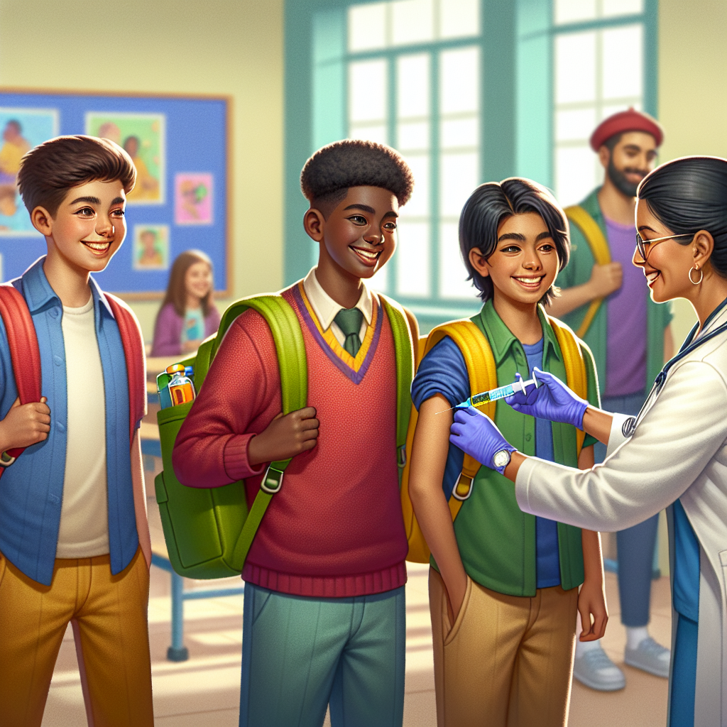 “Breaking News: Jersey School Children Now Receiving Life-Saving HPV Vaccination!”