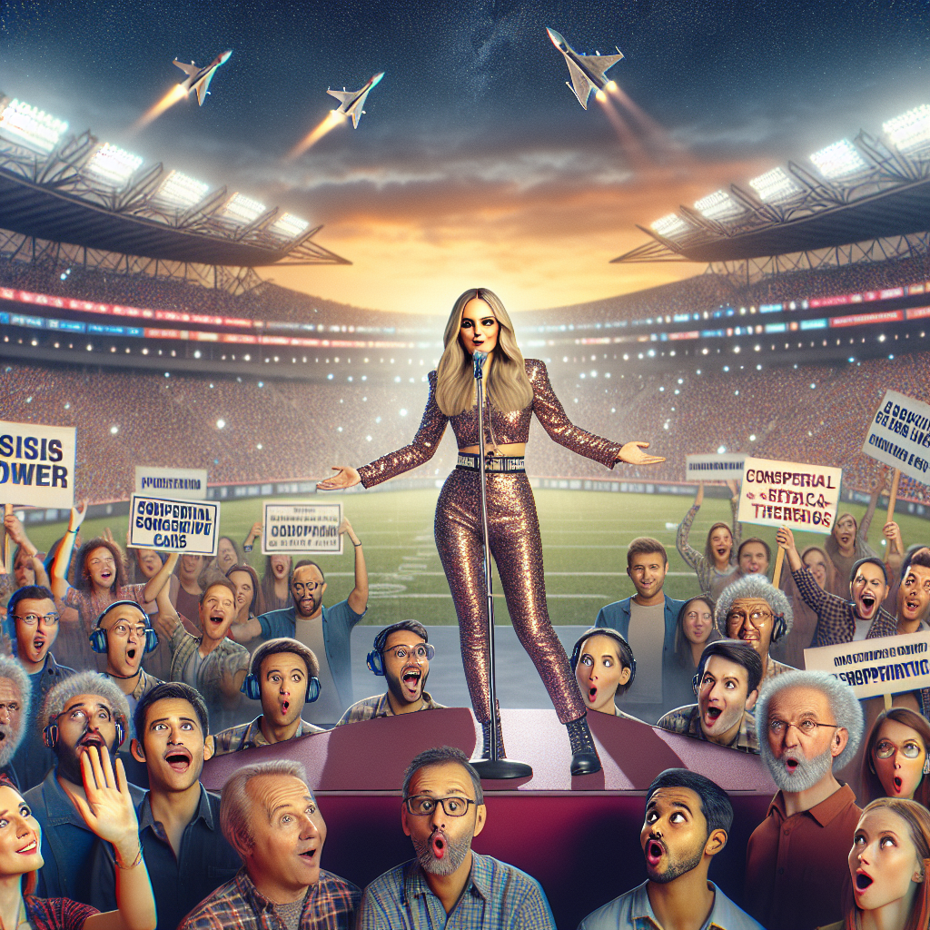 “Outrageous Conspiracy Theory Targets Taylor Swift Before Super Bowl – Right-Wing Media Figures at It Again!”