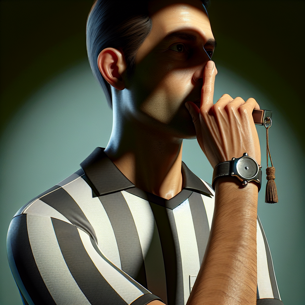 “Shocking NFL Conspiracy Theory: Referee with Mysterious Hoarse Voice Exposed!”