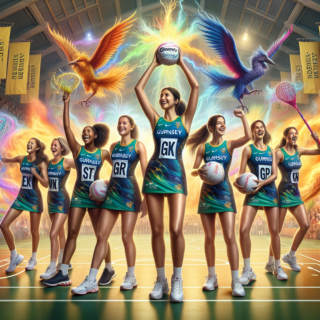 “Exciting News: Guernsey’s Under 19s Netball Squad Lands Major Sponsorship Deal with Dominion!”