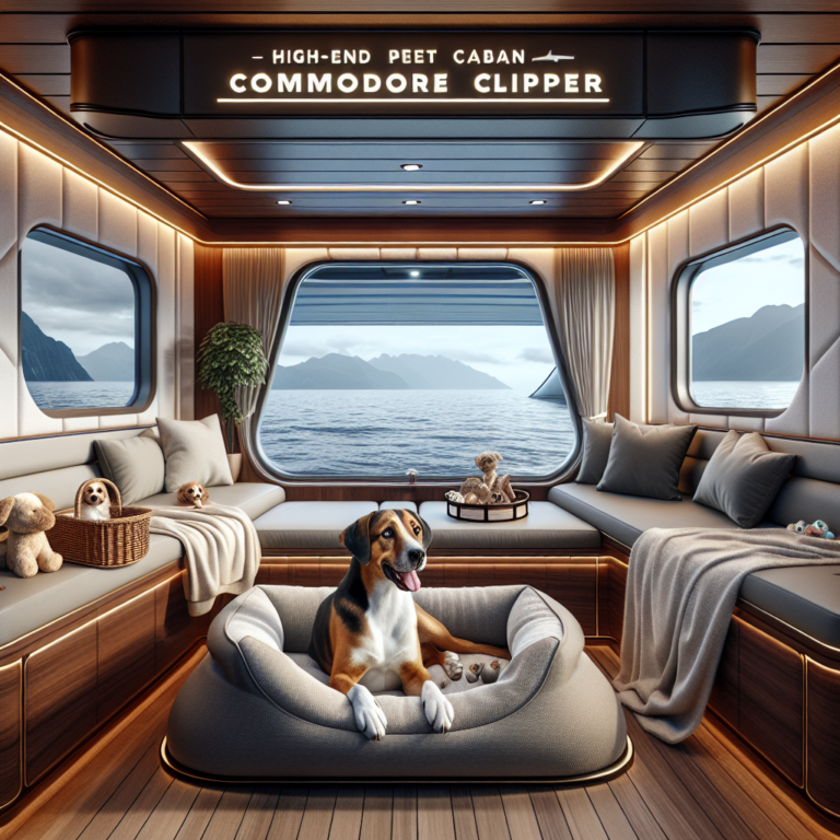 Experience Ultimate Comfort: Pet Cabins Now Offered on Commodore Clipper!