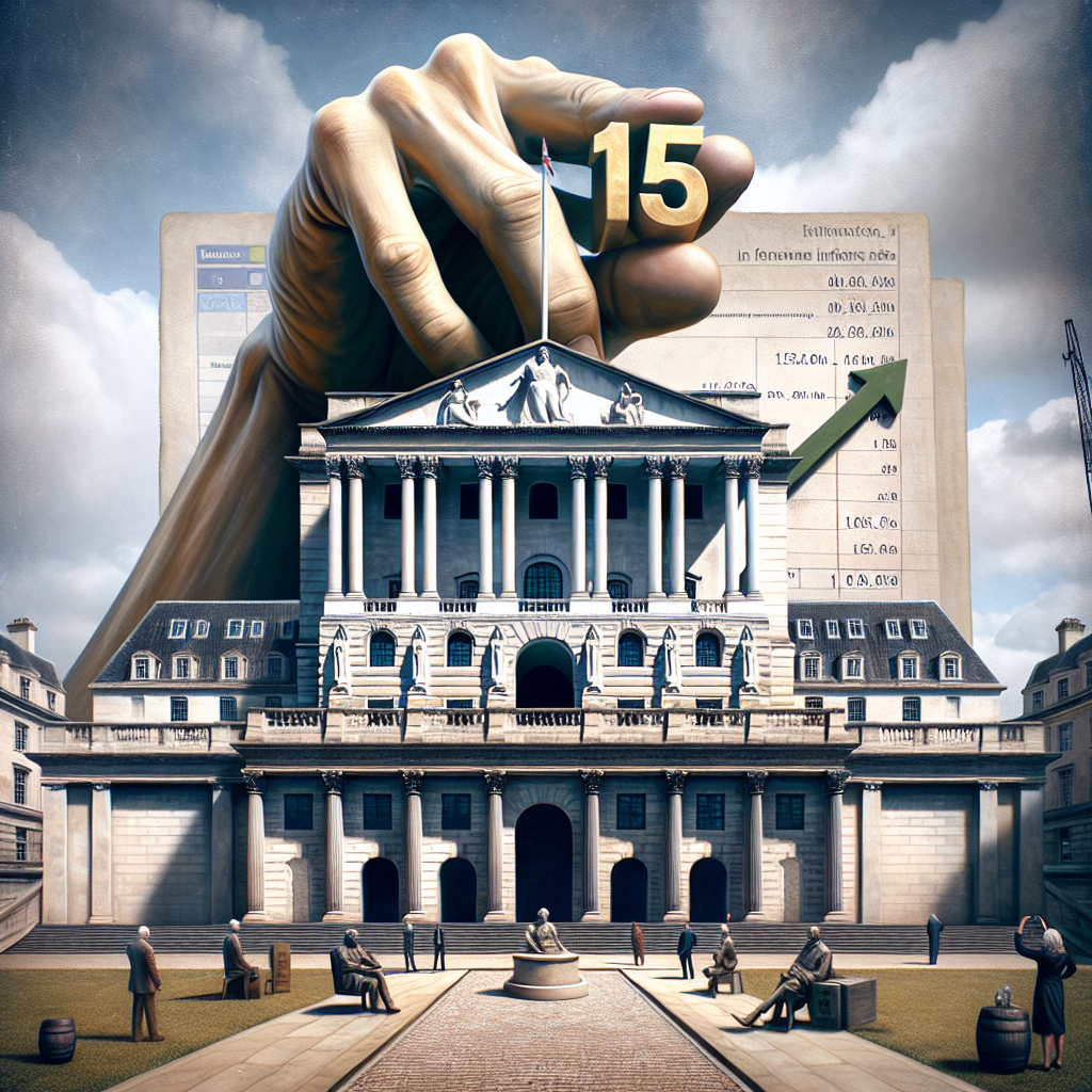 “Bank of England Holds Interest Rates Steady at 15-Year High to Tackle Inflation”