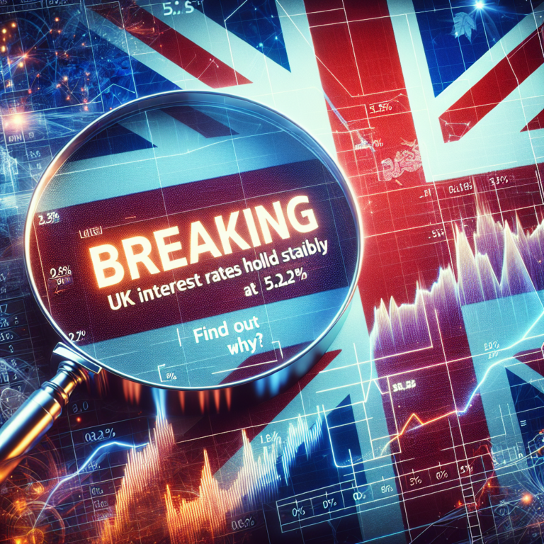 Breaking: UK Interest Rates Held Steady at 5.25% as Inflation Target Nears – Find Out Why!