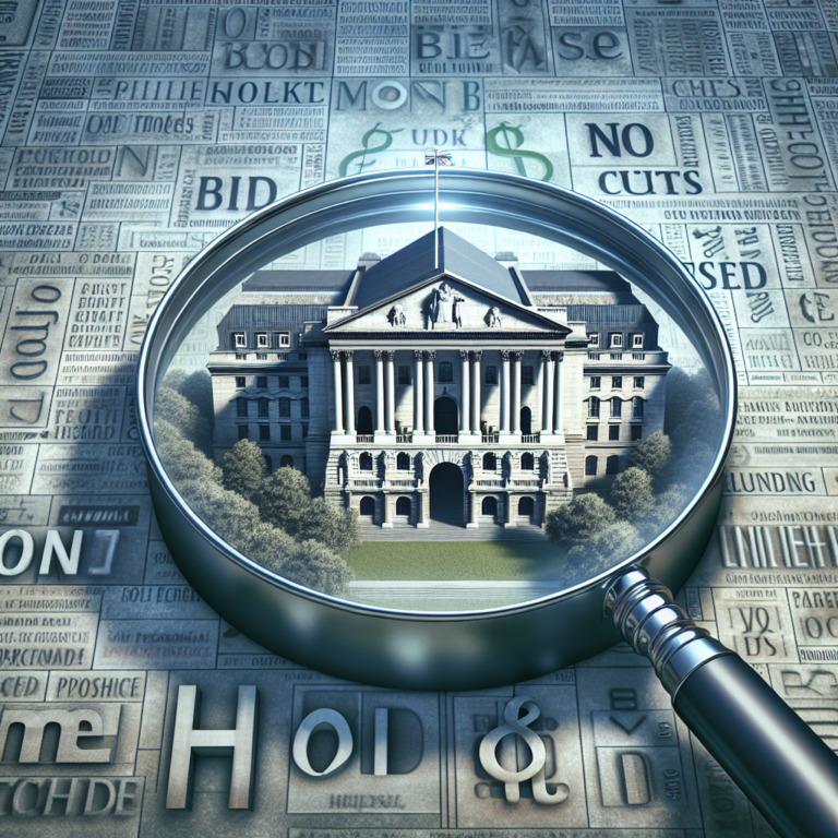 Breaking: Bank of England Holds Interest Rates, No Sign of Imminent Cuts