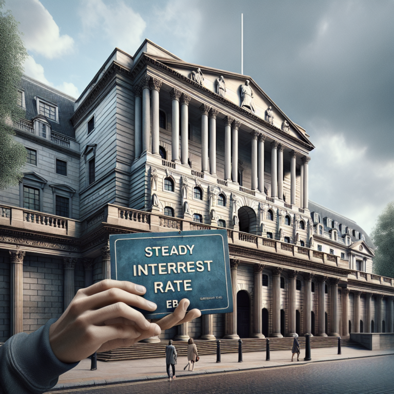 Breaking News: Bank of England Holds Interest Rates Steady at 5.25%