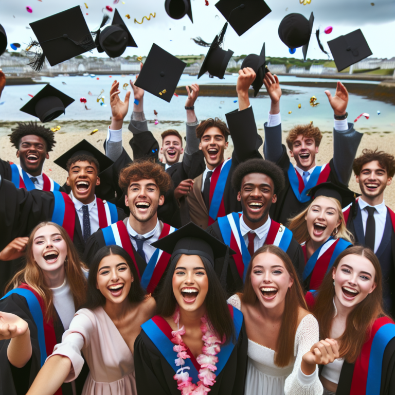 Students in Jersey and Guernsey rejoice as they celebrate outstanding exam results!