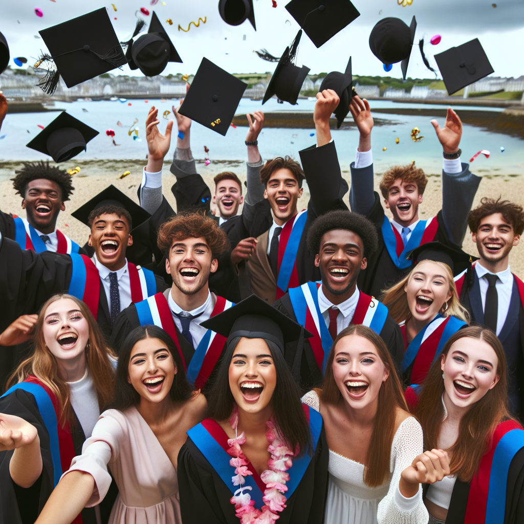 “Students in Jersey and Guernsey rejoice as they celebrate outstanding exam results!”