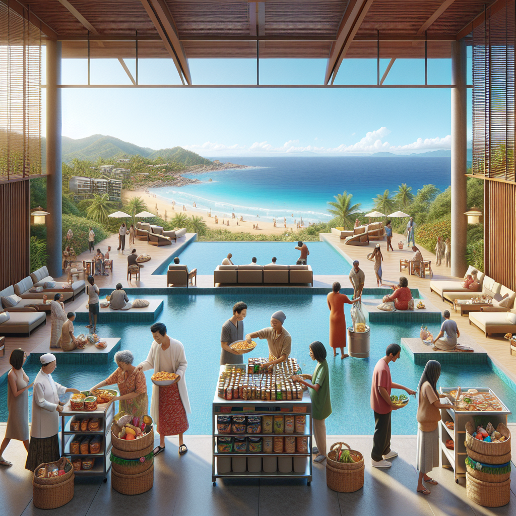 “Experience Luxury and Give Back: L’Horizon Beach Hotel and Spa Introduces Food Bank February”