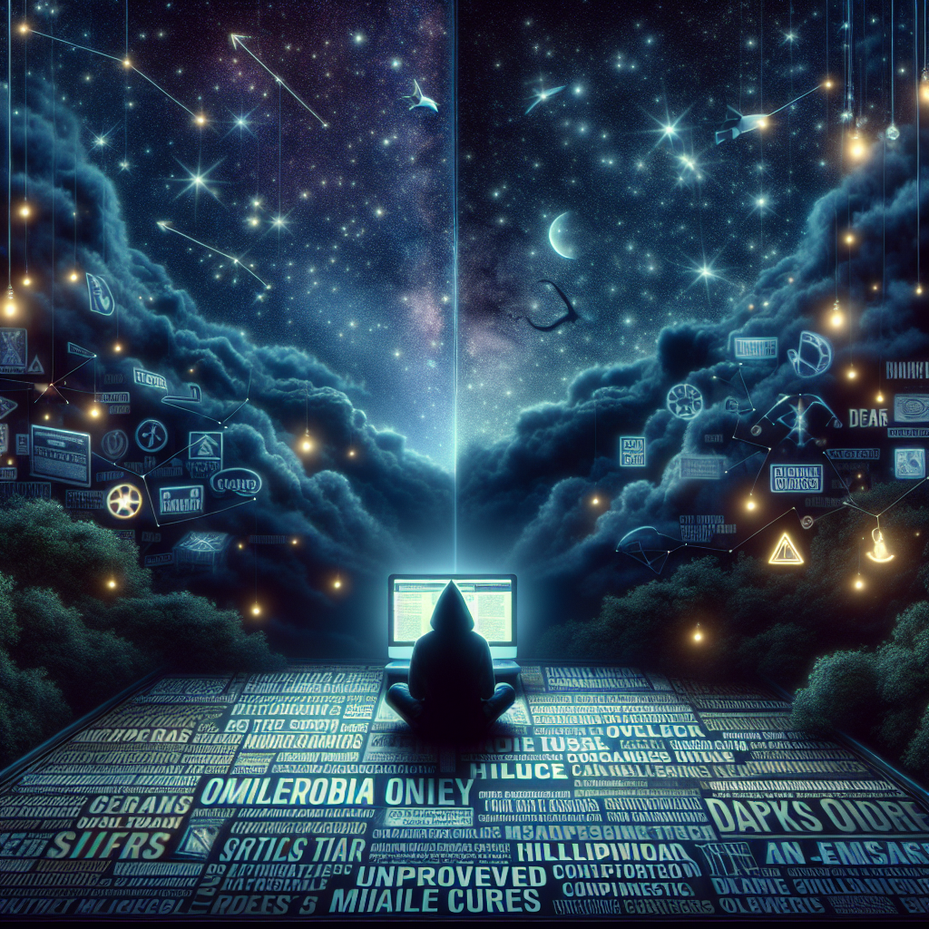 Unveiling the Dark Side: How Online Conspiracy Theories are Fueling a Wave of Unproven Miracle Cures