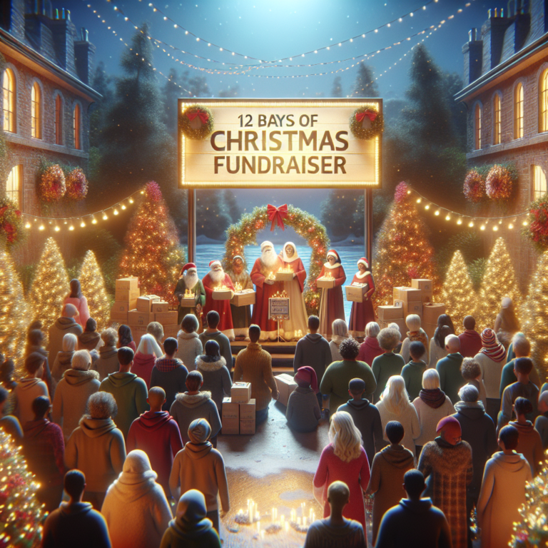 Generous Community Raises £19,000 for Les Bourgs Hospice with 12 Bays of Christmas Fundraiser