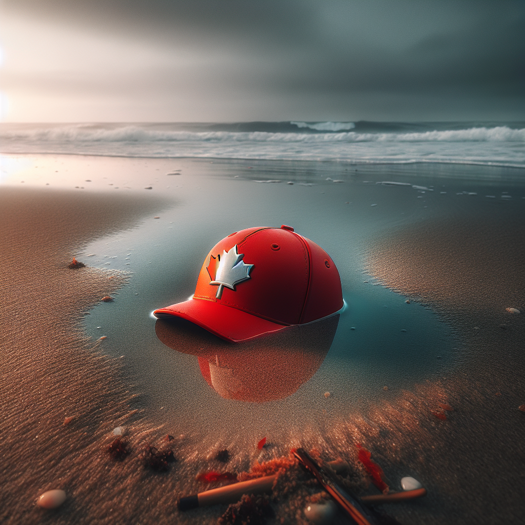 Mysterious Canadian Baseball Helmet Surfaces on Jersey Shore