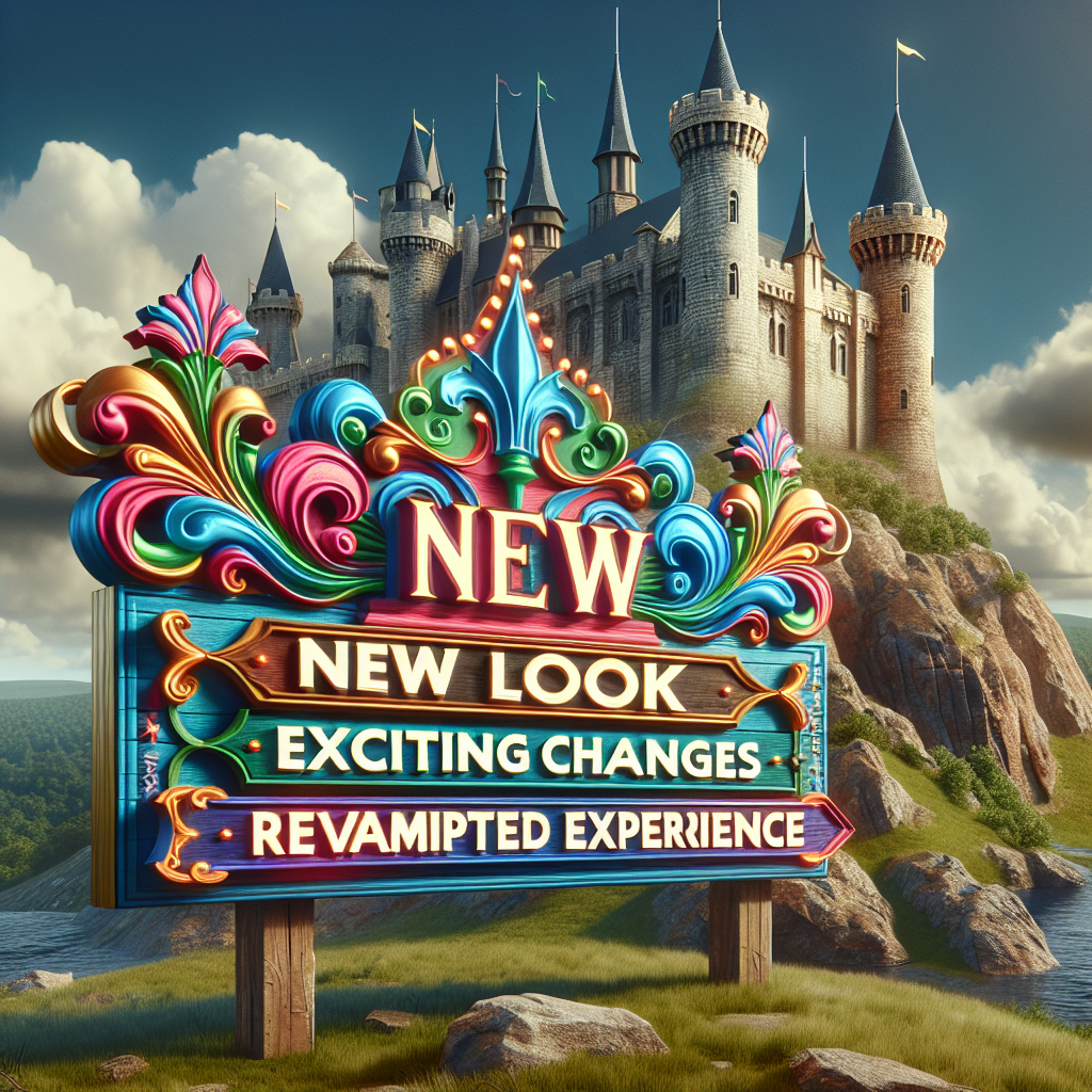 “Iconic Castle Responds to Criticism with Exciting Signage Makeover!”