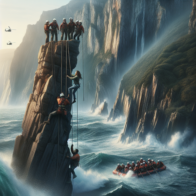 Dramatic Rescue: Couple Stranded on Jersey’s Plemont Cliffs Saved in Heart-Pounding Operation