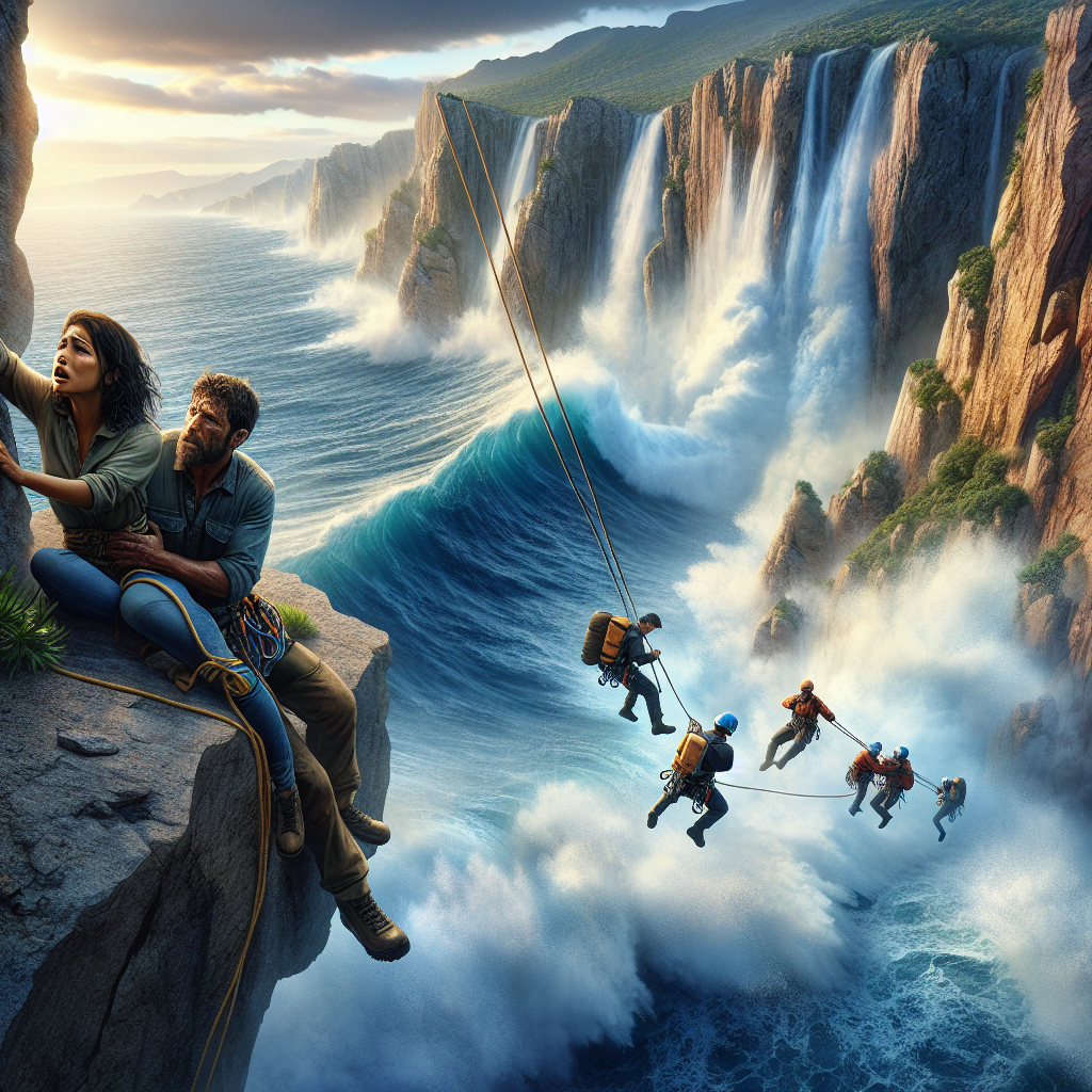 Dramatic Rescue: Couple Stranded on Jersey’s Plemont Cliffs Saved in Heart-Pounding Operation