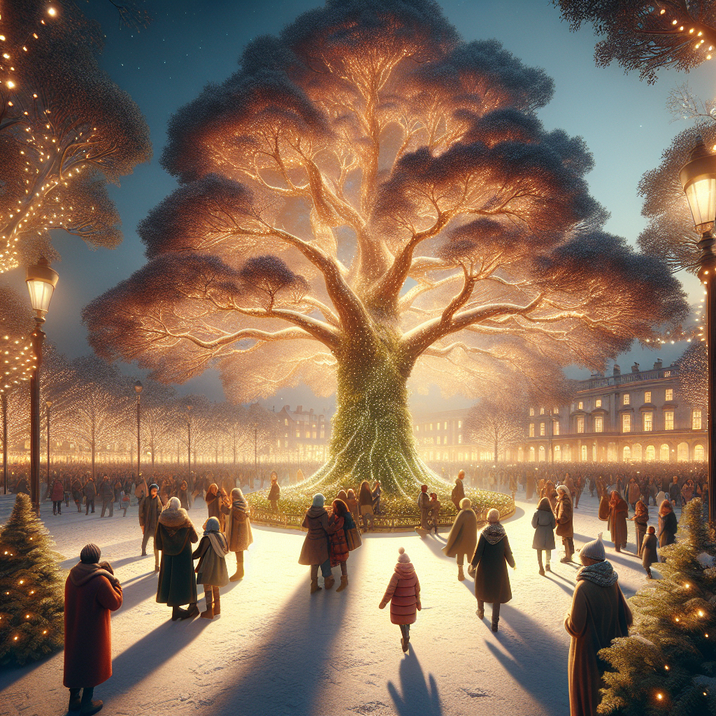 “Experience the Enchanting Glow of the Illuminated Tree Event in Jersey, Back for Its Second Year!”