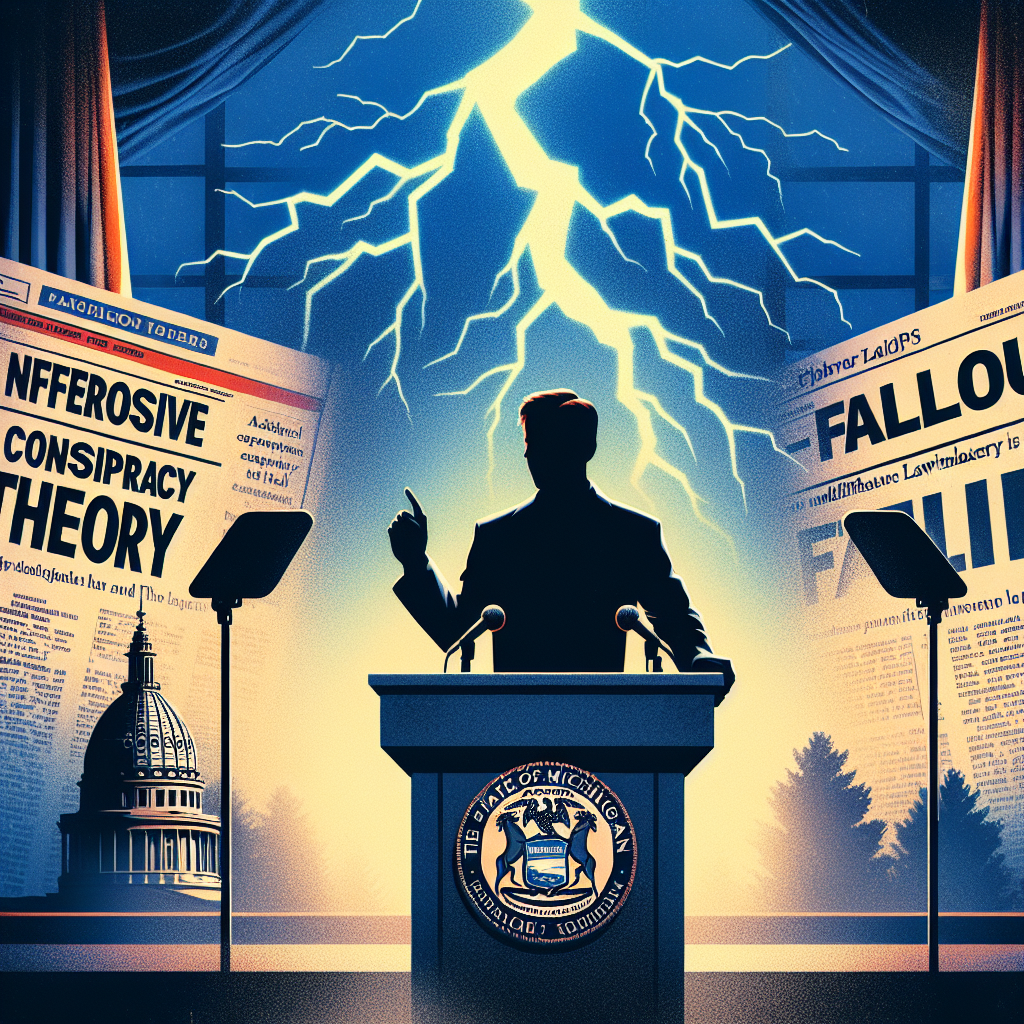 “Shocking Fallout: Michigan State Lawmaker Faces Major Consequences for Spreading Racist Conspiracy Theory”
