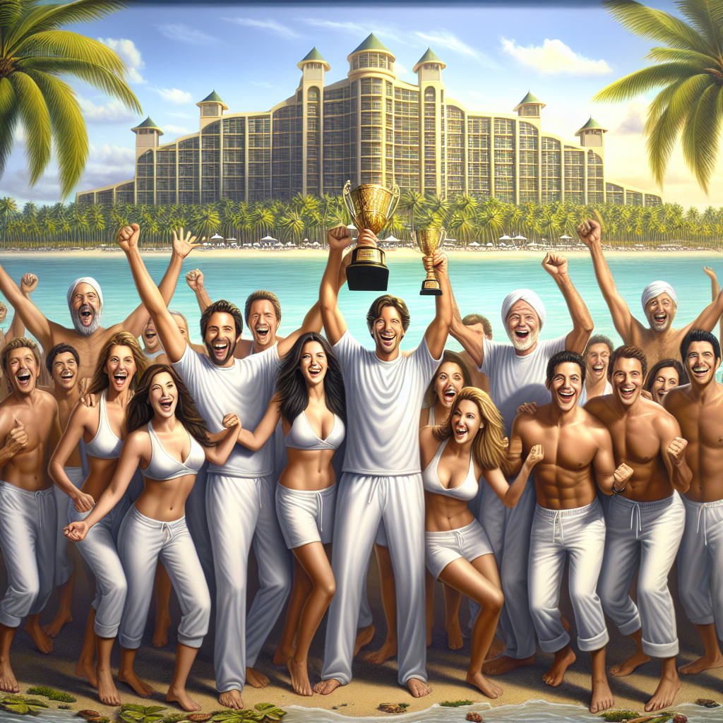 “Team at L’Horizon Beach Hotel and Spa celebrates double victory with two big wins!”