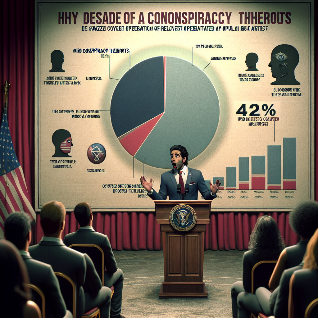 “Shocking Discovery: Pollster Unveils How 42% of Conspiracy Theorists Uncovered Taylor Swift’s Covert Biden Operation!”