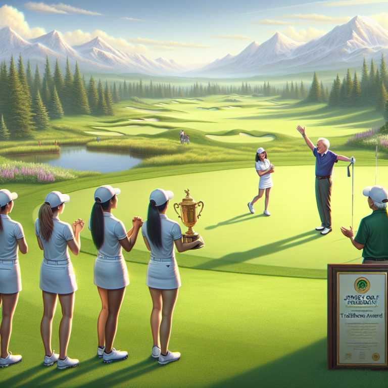 Jersey Golf President Left Speechless as Island’s Women Win Prestigious Trailblazer Award