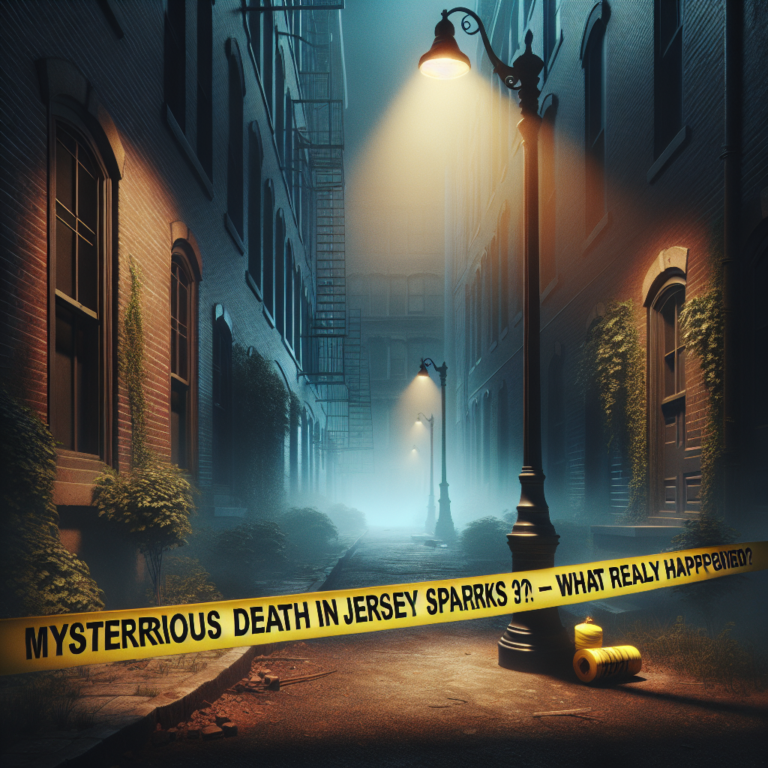 Mysterious Death in Jersey Sparks Investigation – What Really Happened?