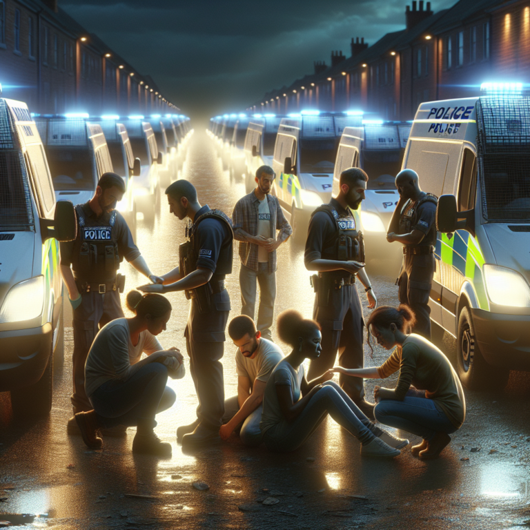 Jersey Police vans shine a light on domestic abuse support services
