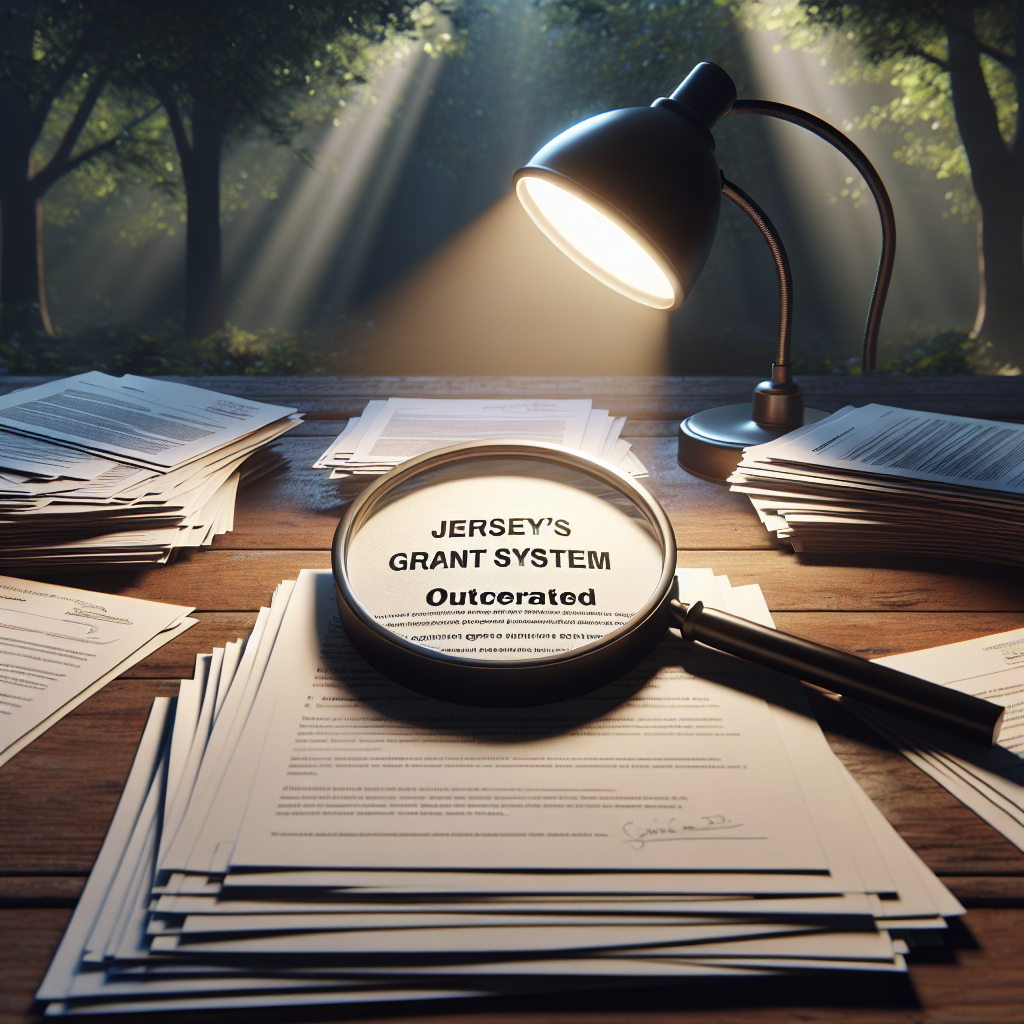 “Jersey’s Grant System Under Scrutiny for Being Outdated, Raises Concerns”