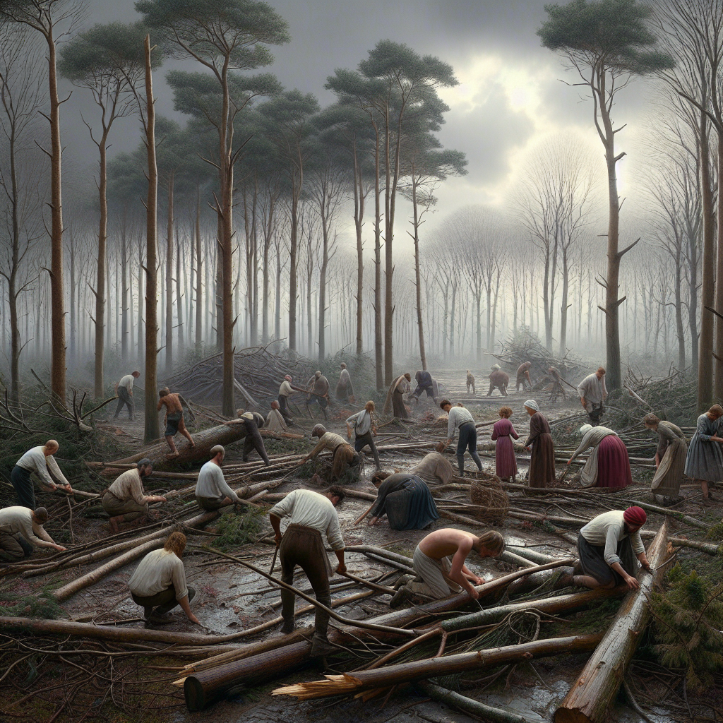 “Collect Free Timber from Fallen Jersey Trees After Storm Ciarán!”