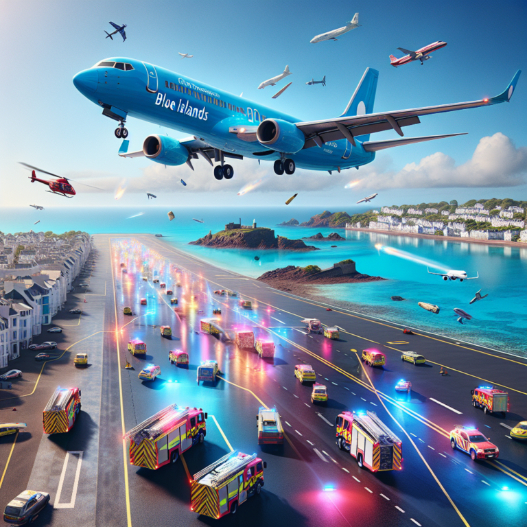 Blue Islands Plane Makes Dramatic Emergency Return to Jersey Due to Landing Gear Issue