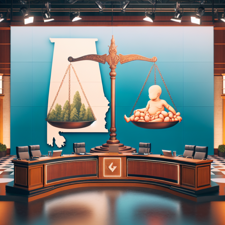 Alabama Justice Links Embryos to ‘Children’ on QAnon Conspiracist’s Show
