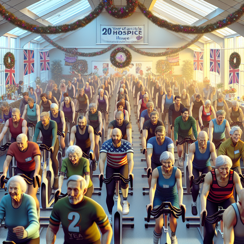 “Join the Excitement: Celebrating 20 Years with Jersey Hospice Spin Bike Event!”