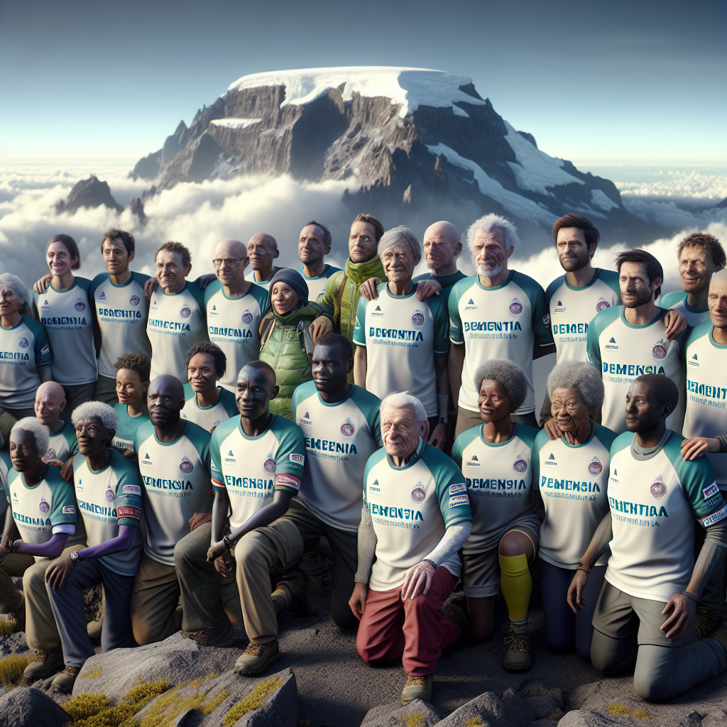 Islanders’ Inspiring Journey to Summit Kilimanjaro for Dementia Jersey