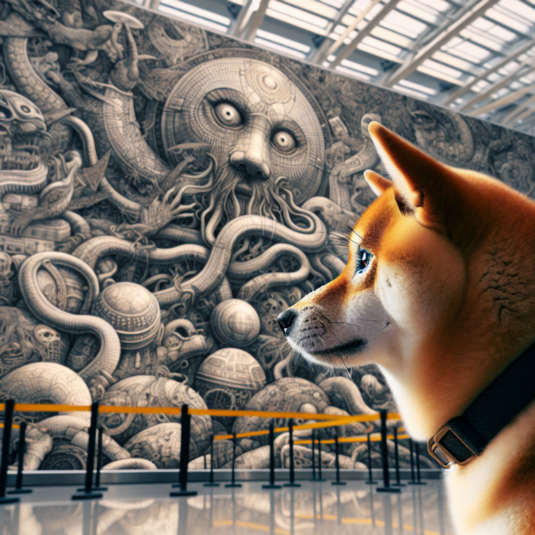 Uncover the Mystery: Shiba Inu’s Shytoshi Kusama Sets Out to Investigate Denver Airport Murals – Exclusive by Benzinga