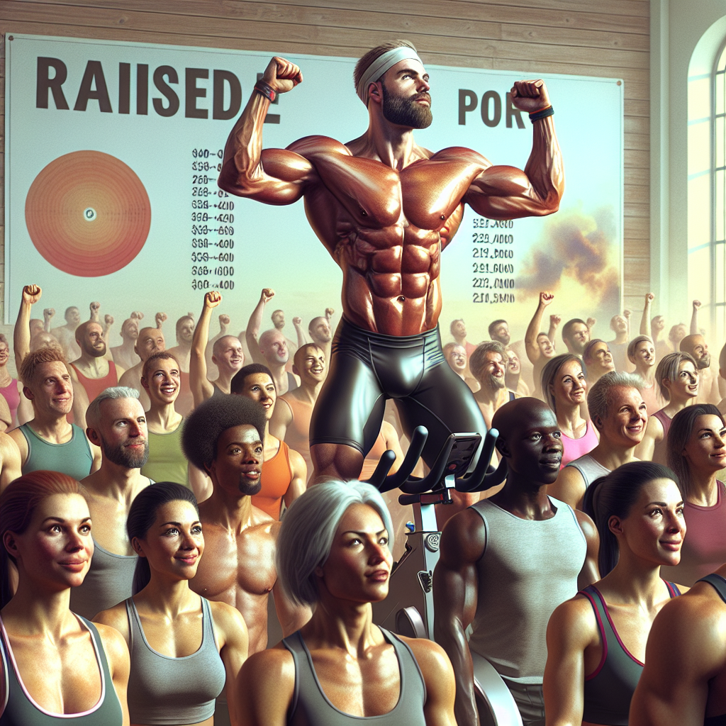 “Jay Morris’ Spinathon Smashes Fundraising Goal, Raising Over £250,000!”