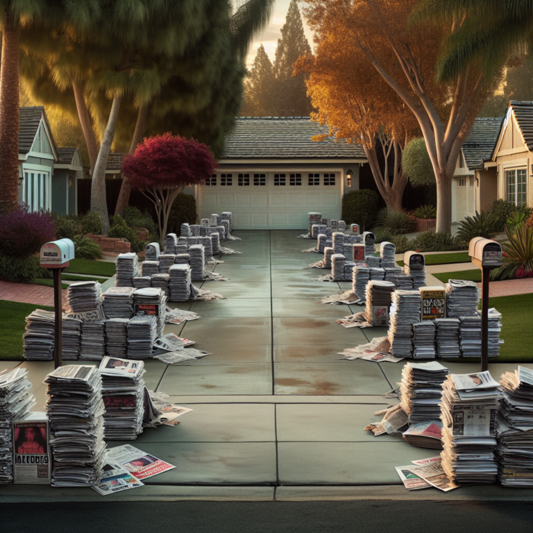 Shocking Discovery: Hate Propaganda and Conspiracy Theories Found on Fresno Driveways