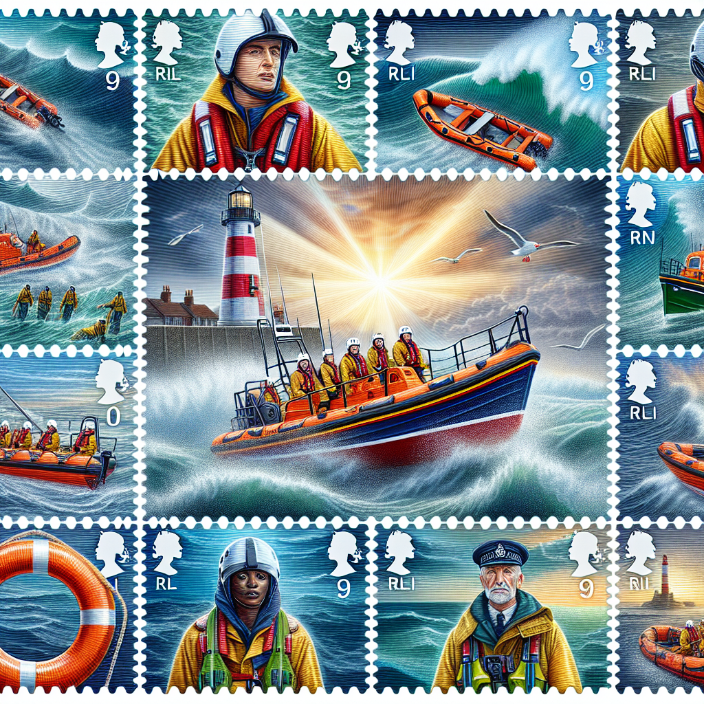“New Jersey Post stamps celebrate 200 years of the RNLI in a special way!”